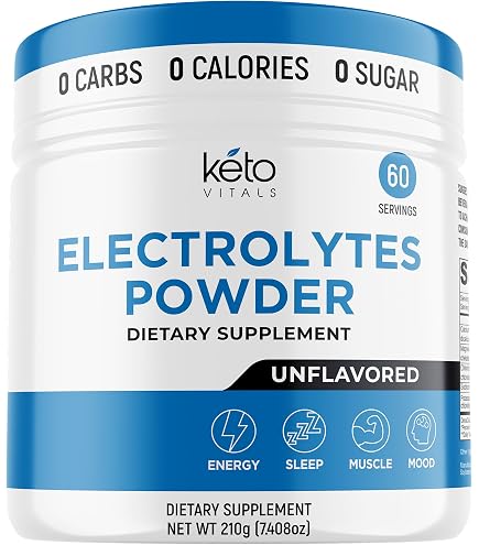 Amazon.com: Keto Vitals RAW Unflavored Electrolyte Powder - Sugar